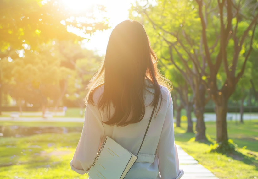 思考習慣の整った女性のイメージ