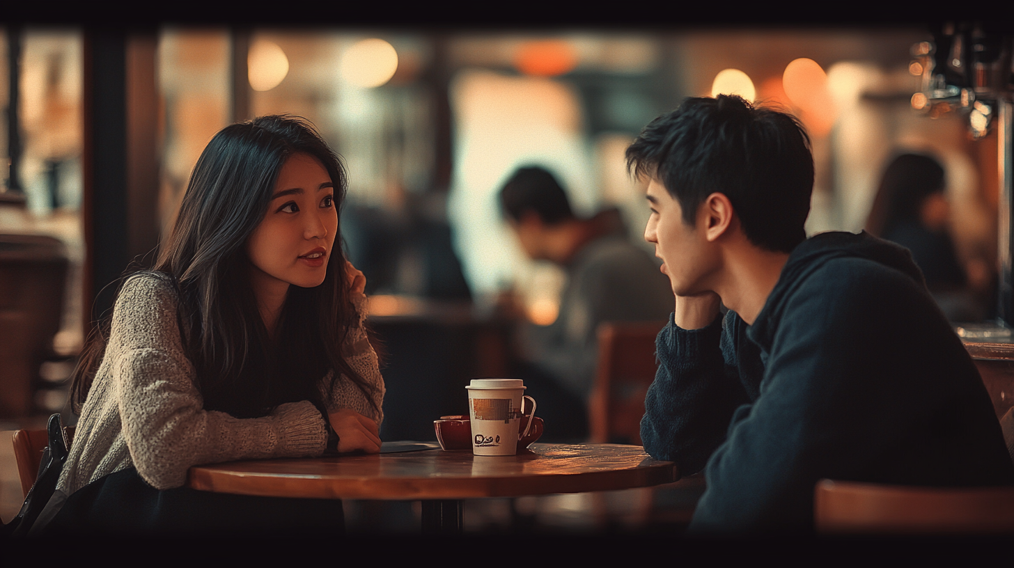 彼女の口癖にためらっている男性のイメージ