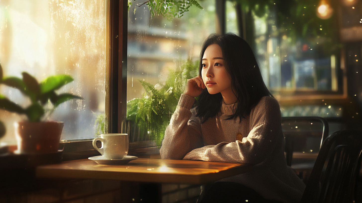 思い悩む女性のイメージ