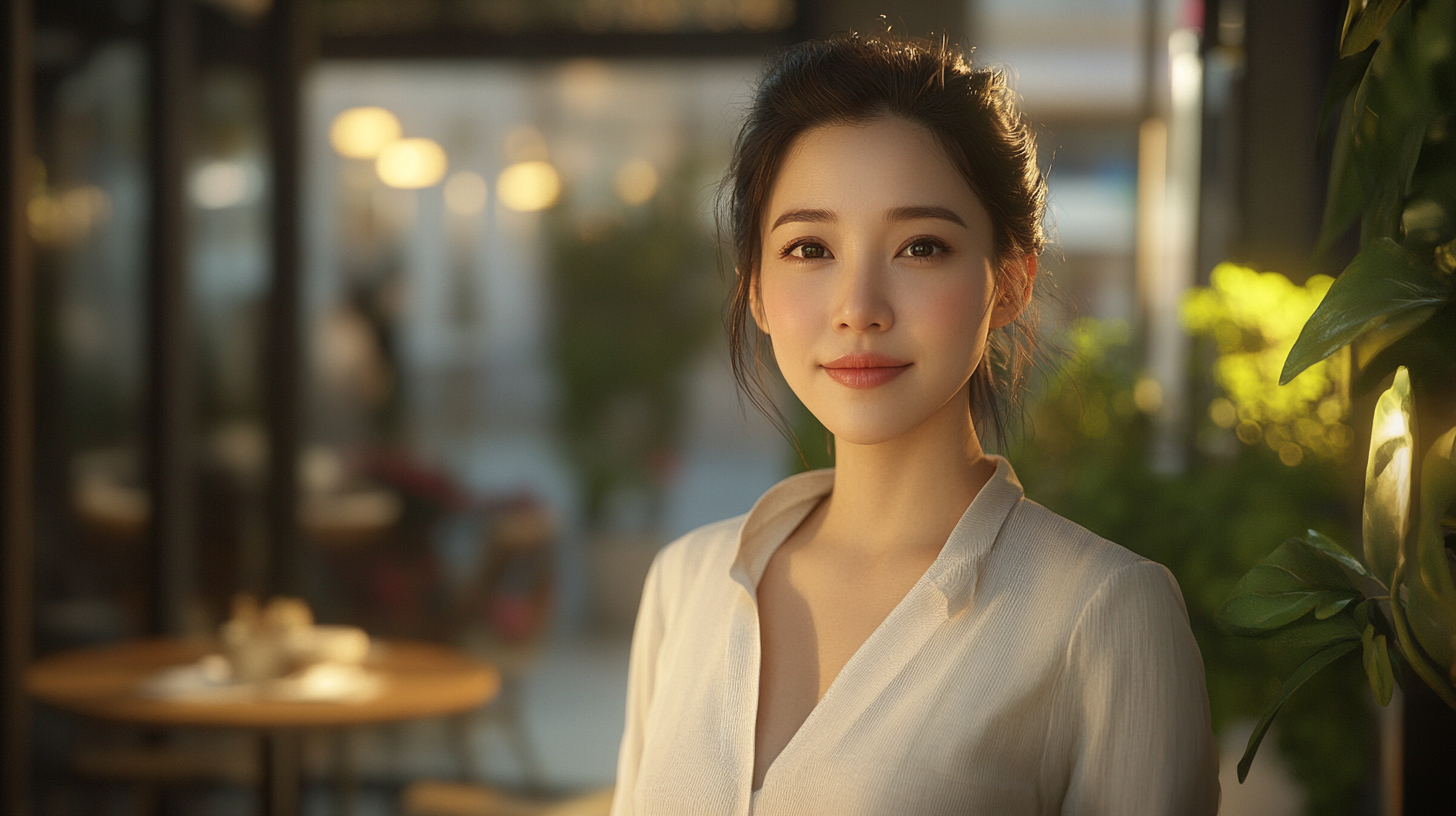 内面の美しい女性のイメージ