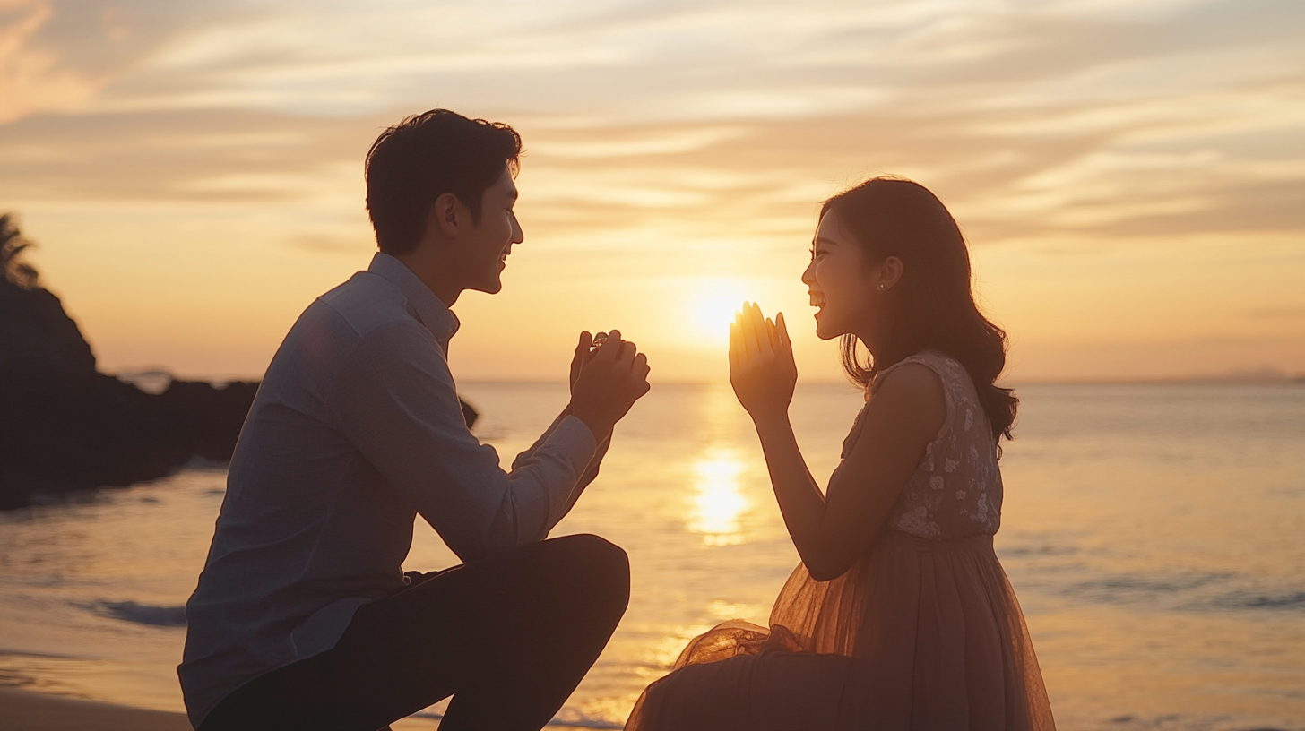 結婚を引き寄せた女性のイメージ